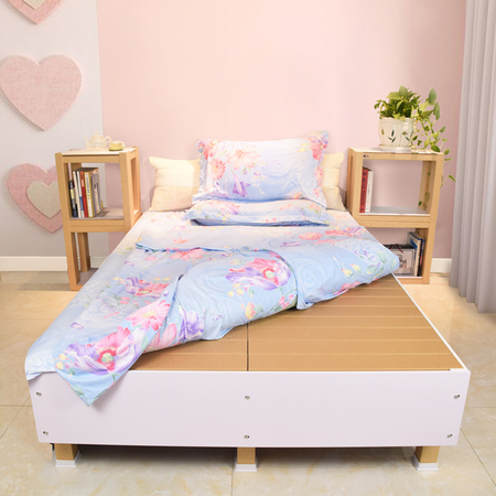 纸家具,成人床1.5米1.2米现代青年公寓床成人床厂家直销